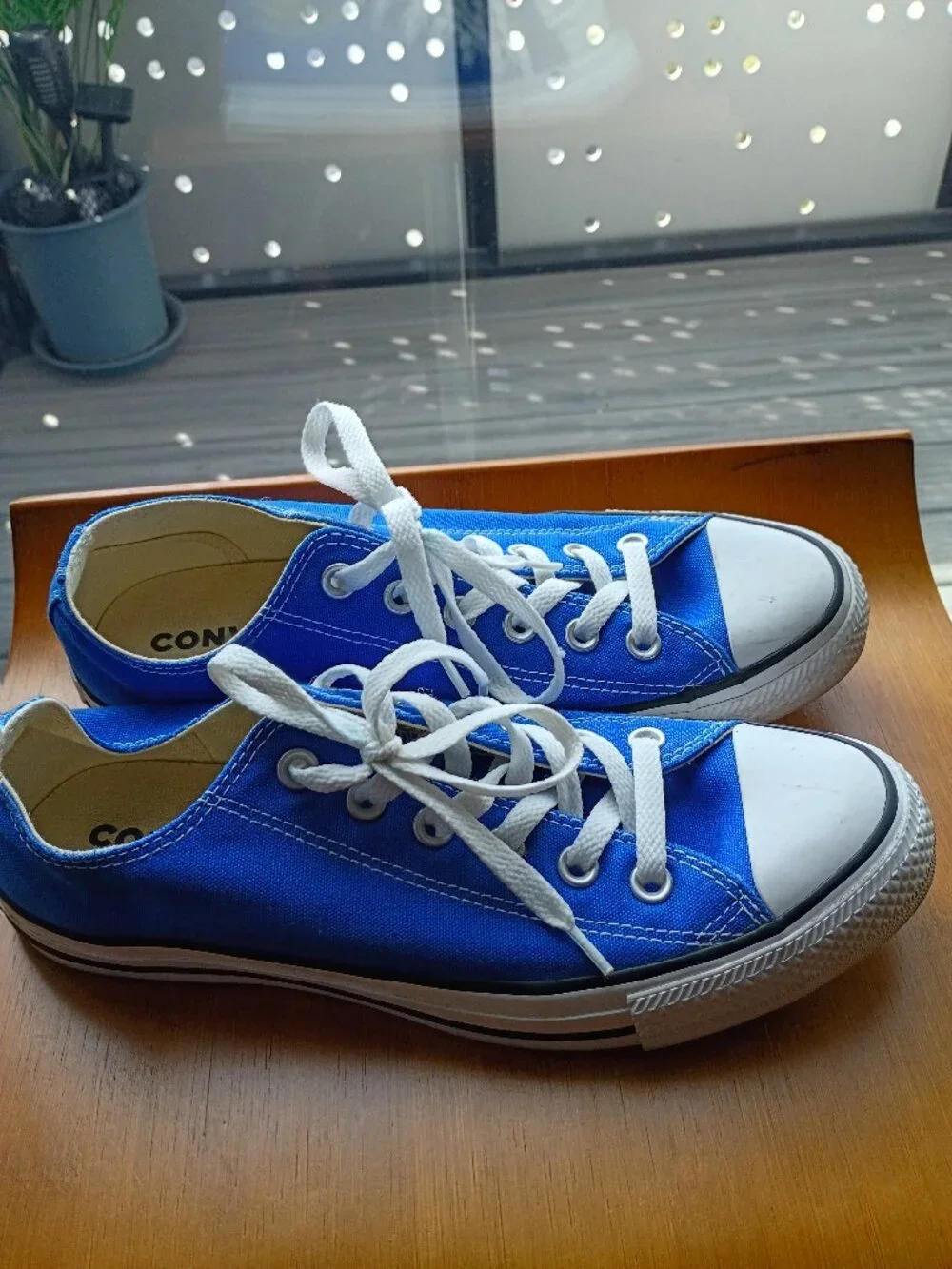 Blue Converse Chuck Taylors *Like New - Picture 1 of 5